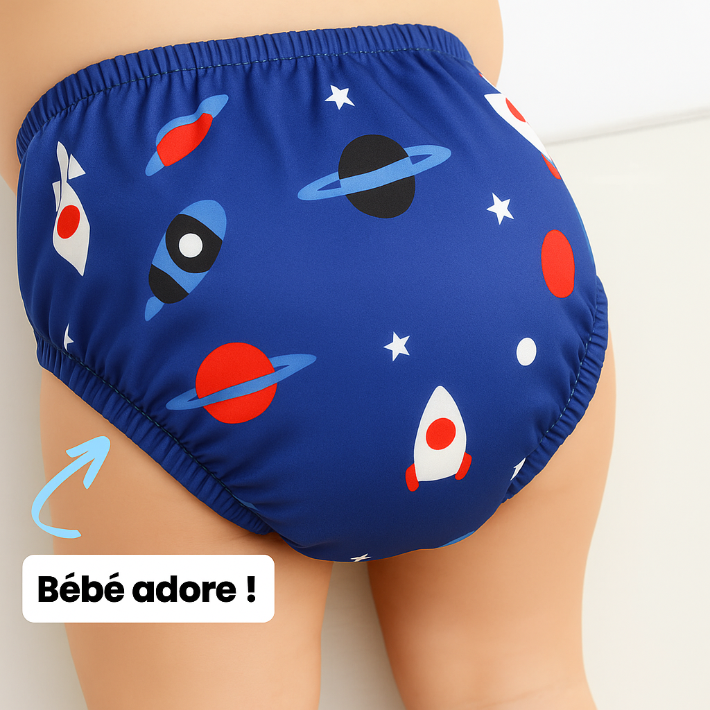 Culottes d’Apprentissage Réutilisables (Série Rêves & Merveilles) - Par Coucheco