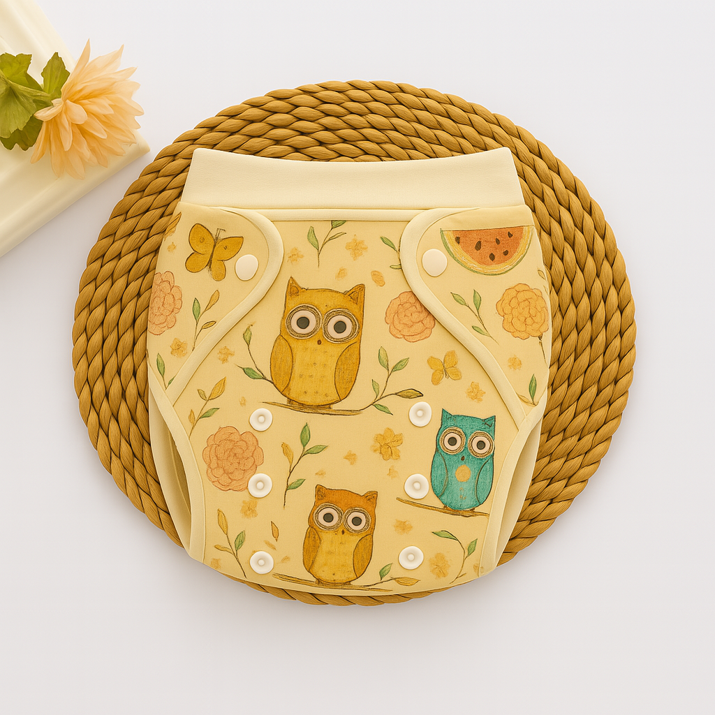 Couche de Bain Lavable et Imperméable (Série Été) – Par Coucheco