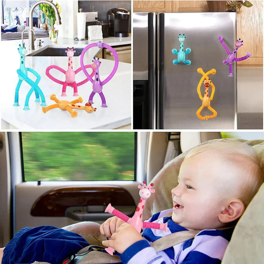 Jeu Ventouse Bébé Stimulant (LOT de 4) Stretchy™ Toys & Games