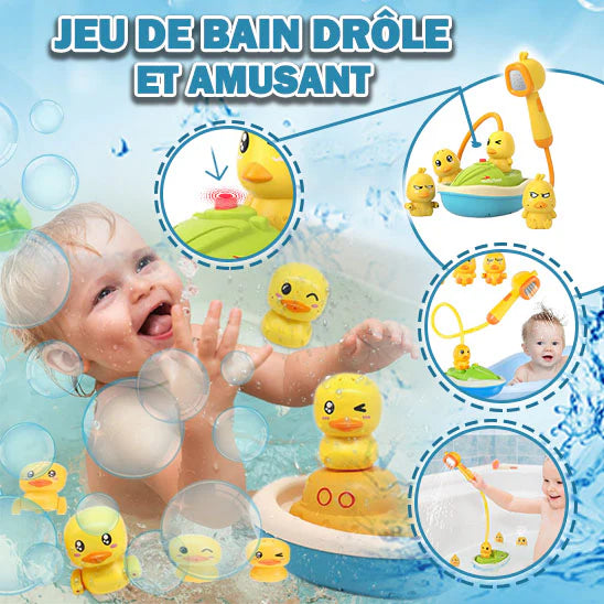 Mini Douchette et Jouet de Bain Enfant : Mes Canetons™