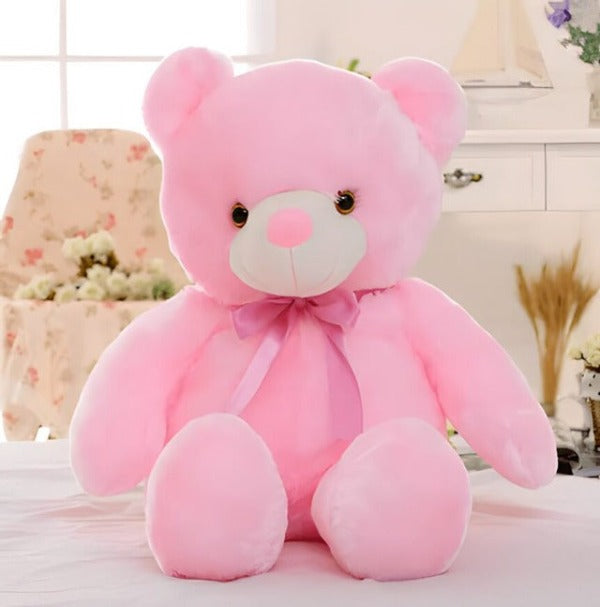 Ours en Peluche Lumineux Doux - Bamba Rose / Offre Single Baby & Toddler