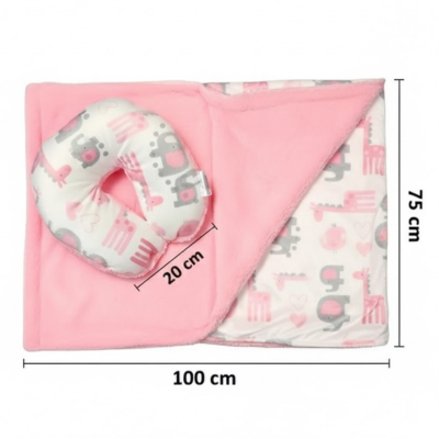 Couverture Sherpa Douce pour Bébé et Enfant