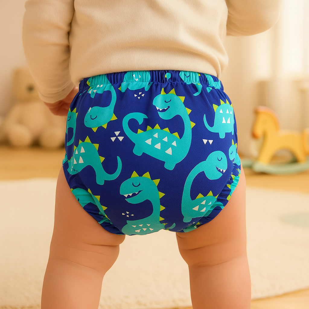 Couche de Bain Lavable et Imperméable (Série Découverte) – Par Coucheco