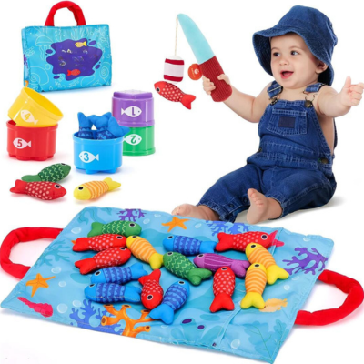 Jeu de pêche Montessori pour Enfant