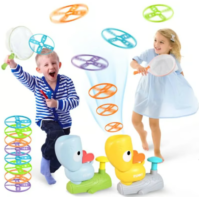 Lanceur de Disques Volants pour Enfants