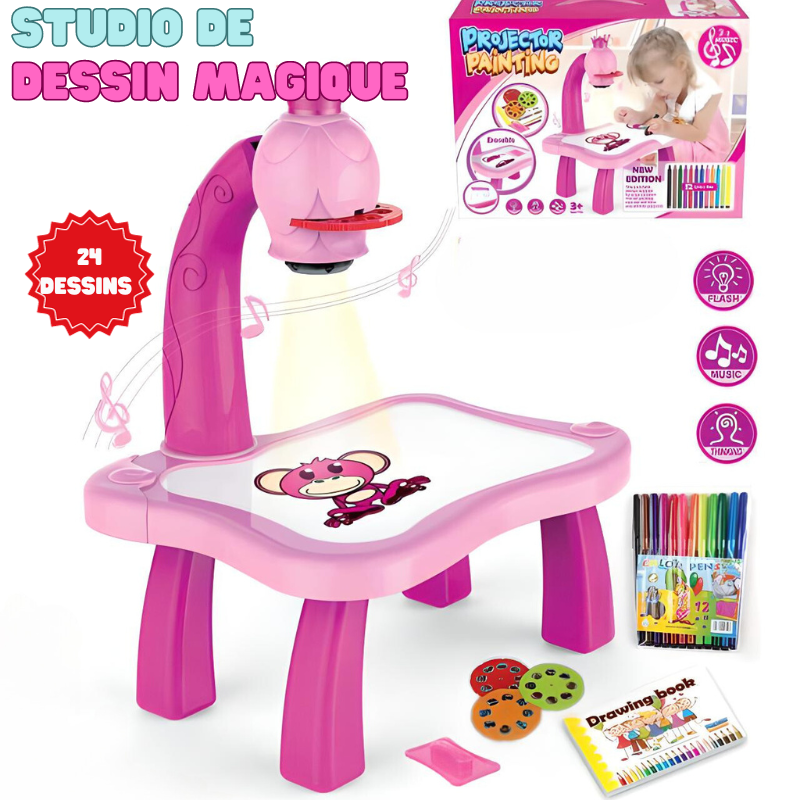 Table dessin Enfant - Studio Magique Education