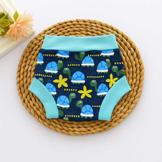 Couche de Bain Lavable et Imperméable (Série Animaux) – Par Coucheco
